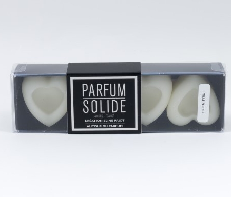 Coffret 4 coeurs de parfum solide