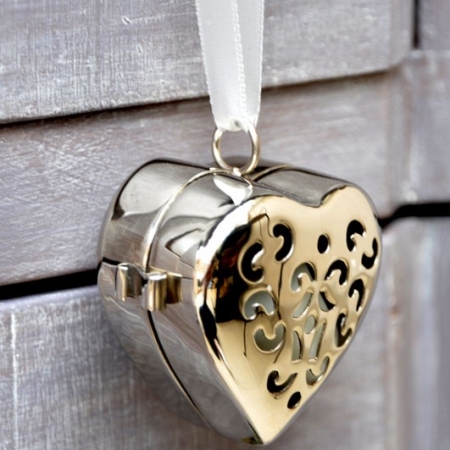 Petit Coeur de Parfum solide Poudre de riz